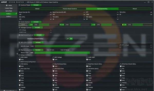 AMD Ryzen Master(锐龙超频工具)
