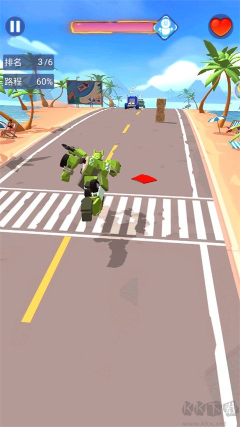 汽车人变形热血赛车