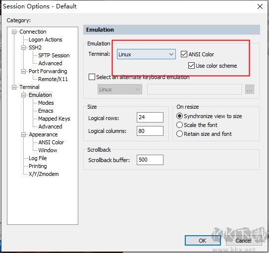 SecureCRT(远程终端仿真)