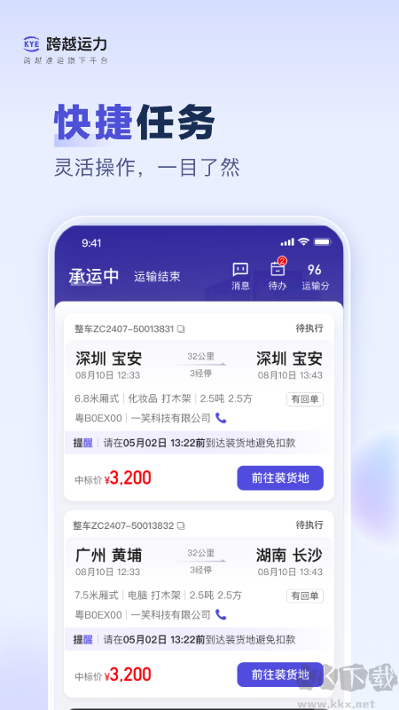 跨越运力