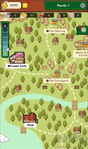 森林物语温馨故事