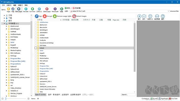 PDF Splitter Pro(PDF文档切分合并工具)