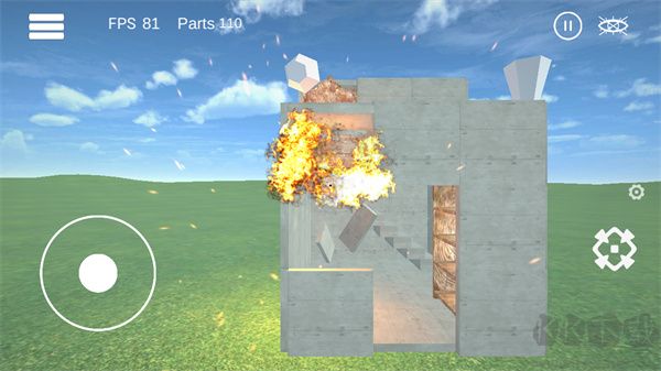 爆破物理模拟器