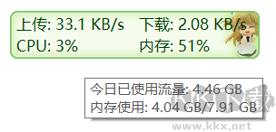 TrafficMonitor(网速监控悬浮窗软件)