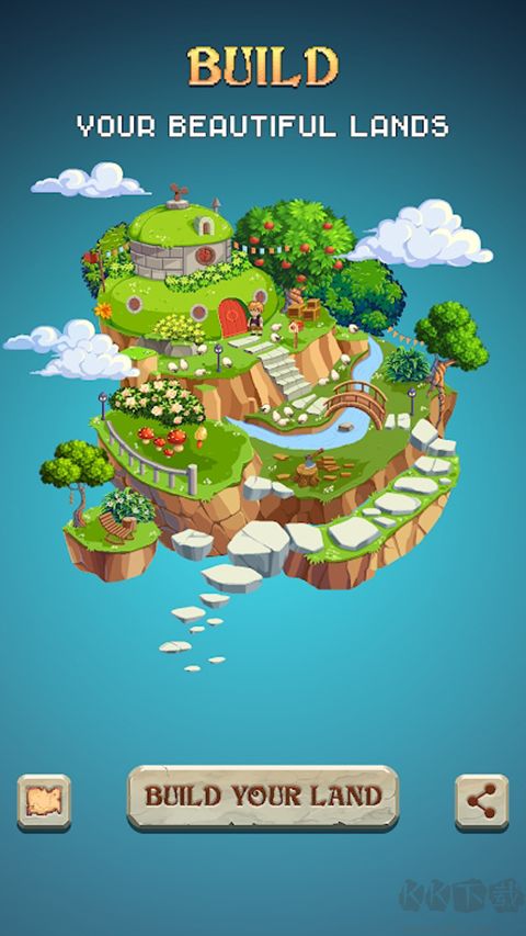 像素艺术彩色岛(Color Island)