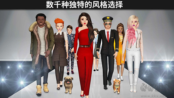 模拟生活3D虚拟世界(Avakin Life)