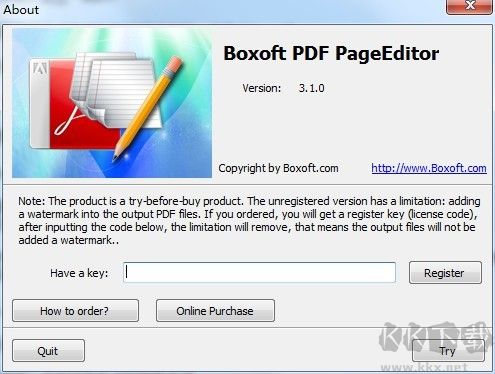 Boxoft PDF PageEditor(PDF页面编辑工具)