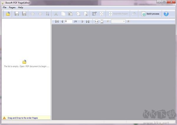 Boxoft PDF PageEditor(PDF页面编辑工具)