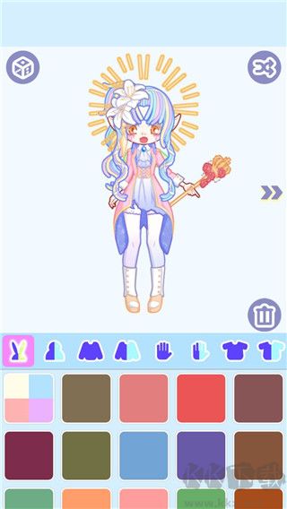 魔幻粉彩女孩萌拼平台