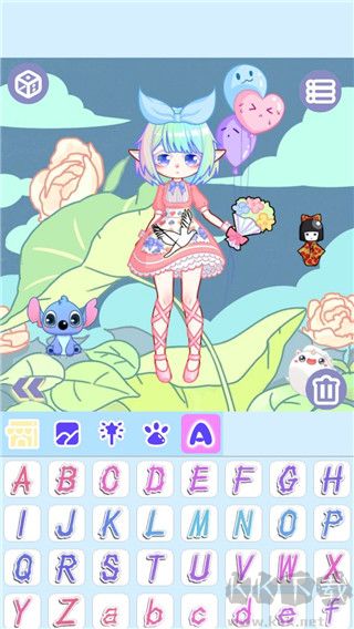 魔幻粉彩女孩萌拼平台