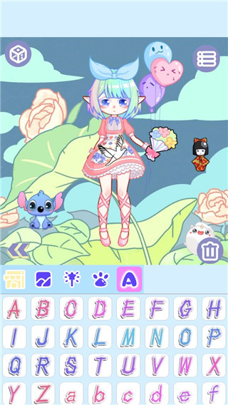 魔幻粉彩女孩萌拼平台