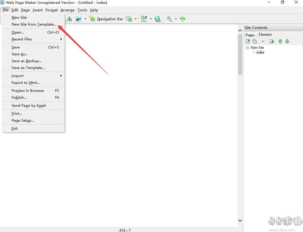 Web Page Maker(网页制作软件)