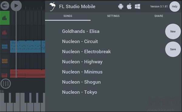 FL Studio Mobile音乐制作