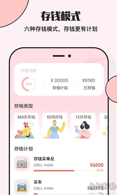 小猪存钱