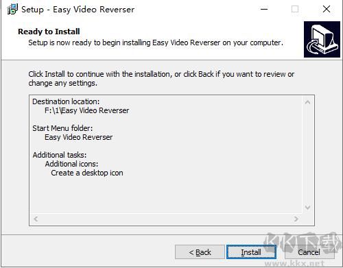 Easy Video Reverser(视频倒放软件)