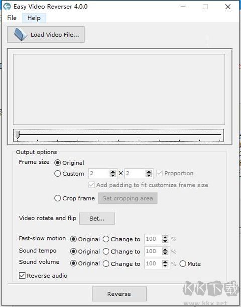 Easy Video Reverser(视频倒放软件)