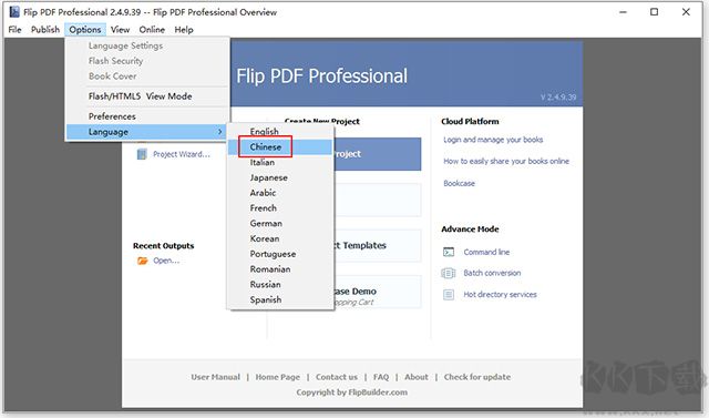 Flip PDF Professional