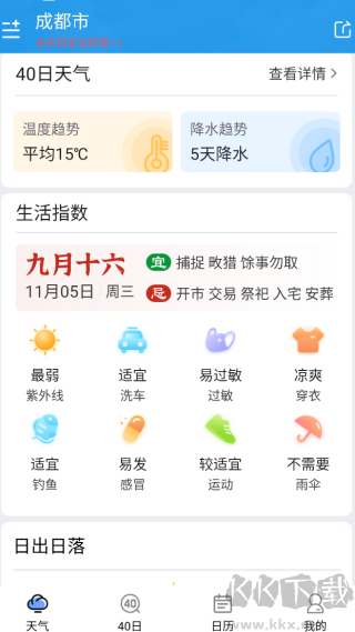 简洁天气预报