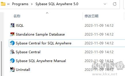 sybase sql anywhere(数据库管理工具)