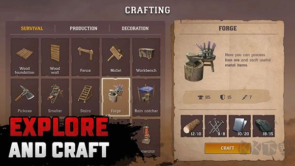 木筏生存沙漠游民内置内置菜单无敌版