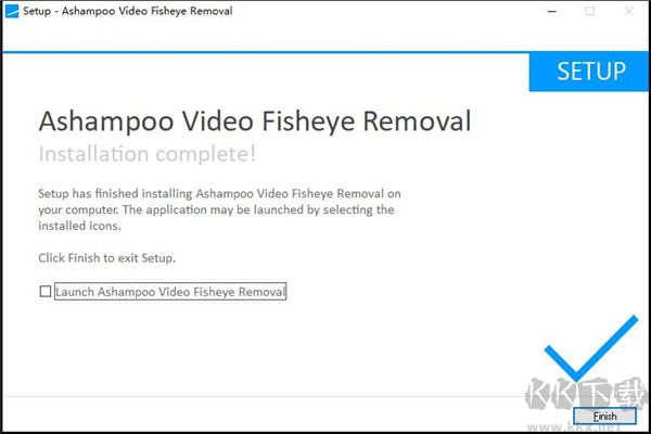 Ashampoo Video Fisheye Removal(鱼眼效果去除工具)