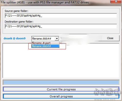 split4g(大于4G文件分割工具)