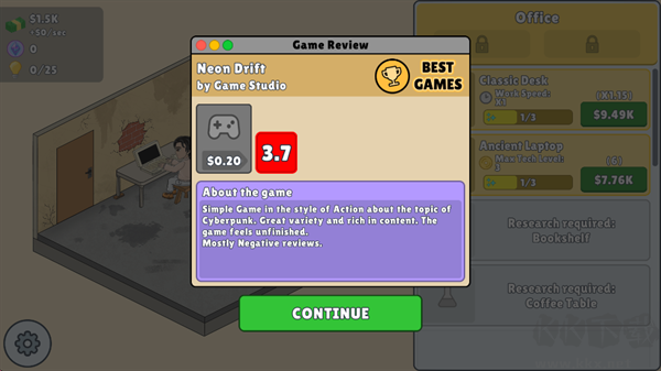 放置游戏开发模拟器