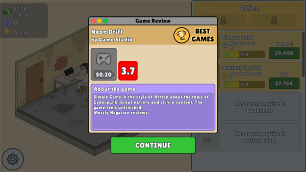 放置游戏开发模拟器