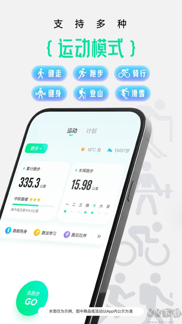 咕咚健身计步器
