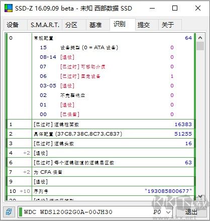 SSD-Z(固态硬盘检测工具)