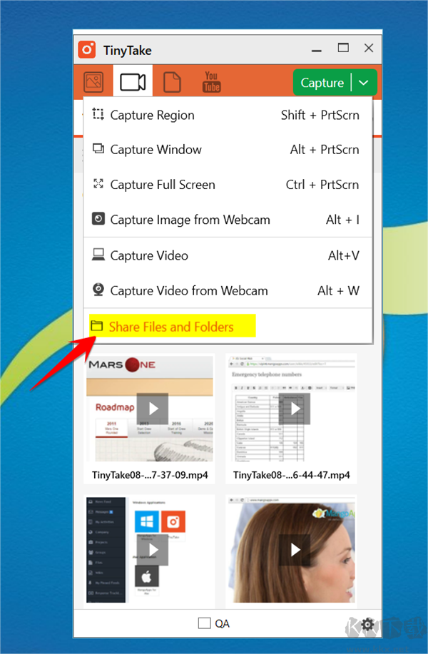 TinyTake(截屏录屏工具)