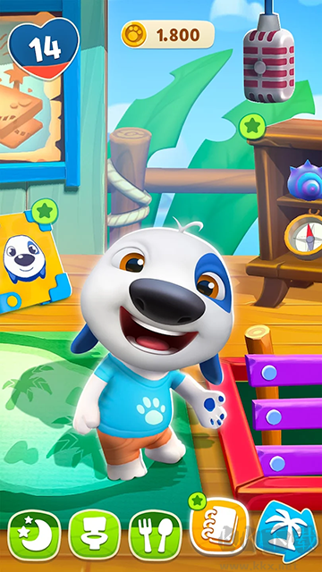 我的汉克狗海岛无限钻石解锁版