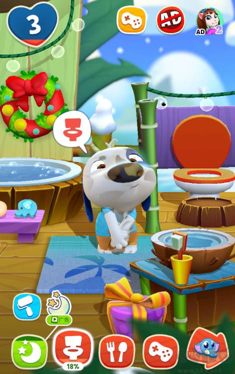 我的汉克狗海岛无限钻石解锁版