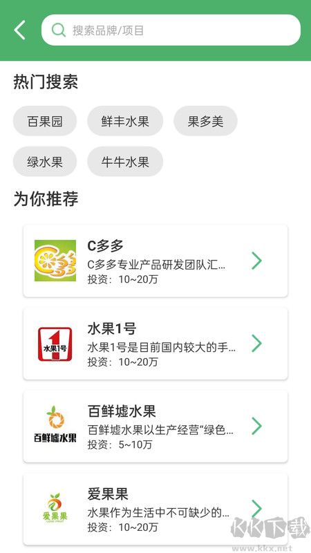 水果加盟