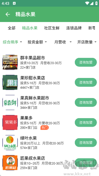 水果加盟