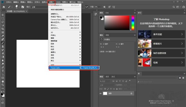 Topaz Simplify(PS水彩优化滤镜)