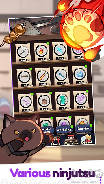 忍者喵喵保卫村庄(CatShinobi)