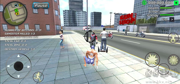 钢铁蜘蛛侠战斗