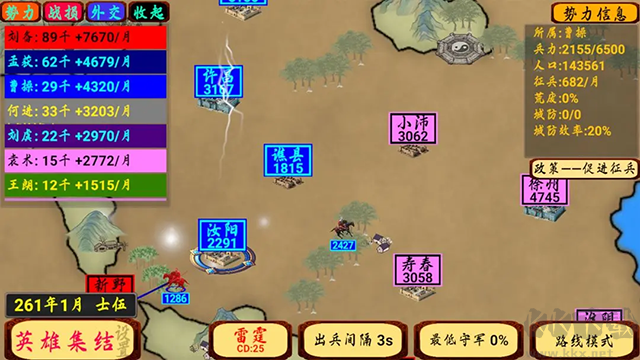 指划江山
