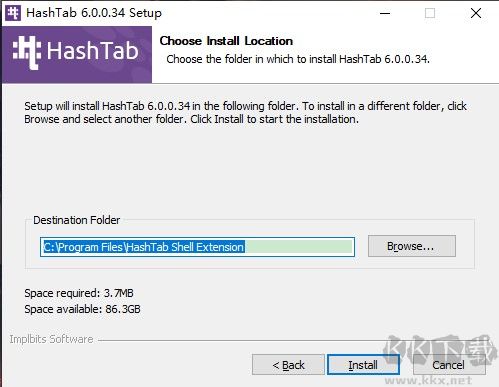 HashTab(哈希值校验工具)