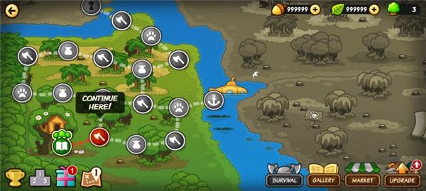 森林防御战猴子传奇