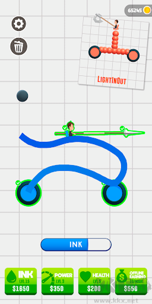 手绘战车画车对决