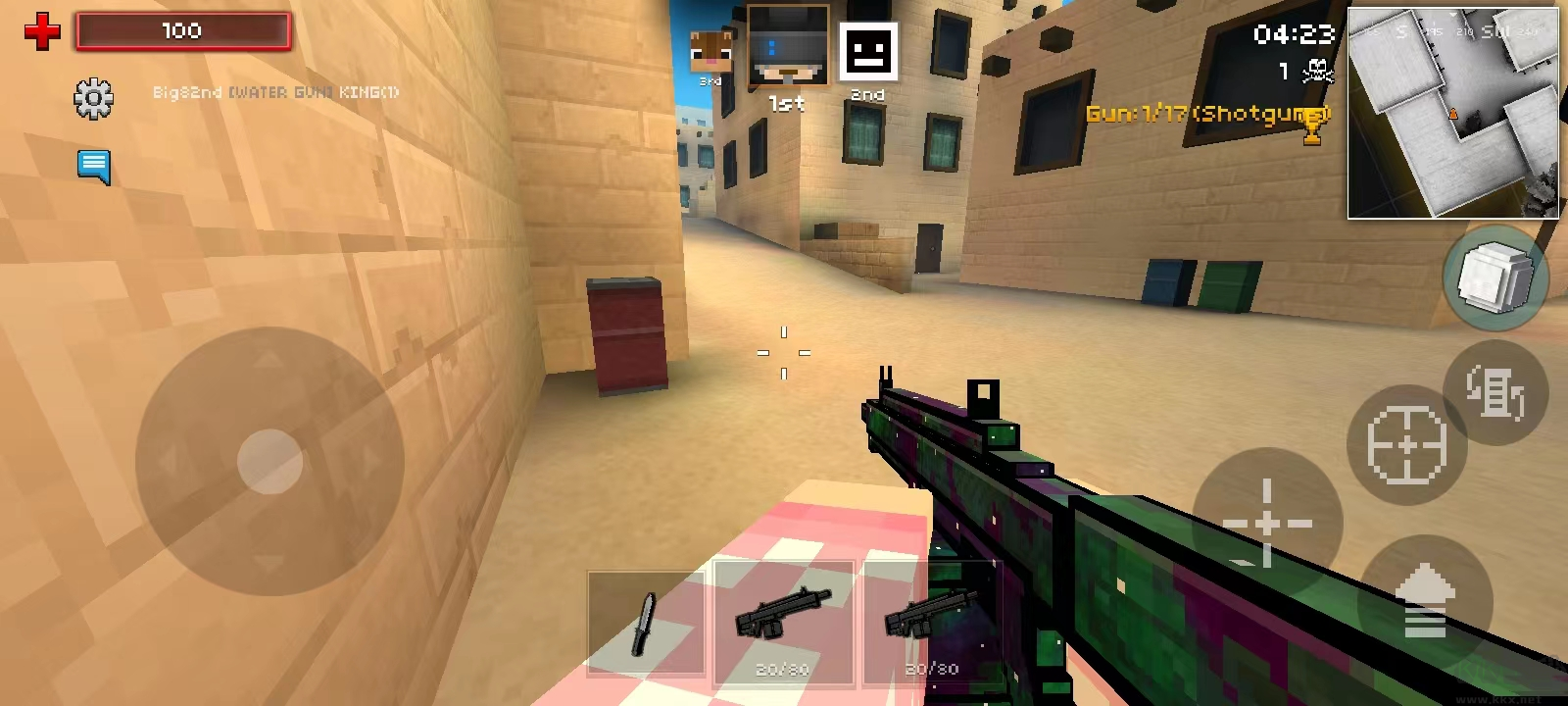 像素突击工艺之城