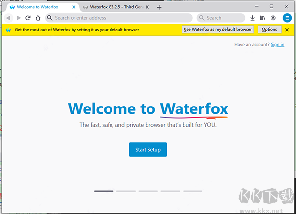 waterfox水狐浏览器