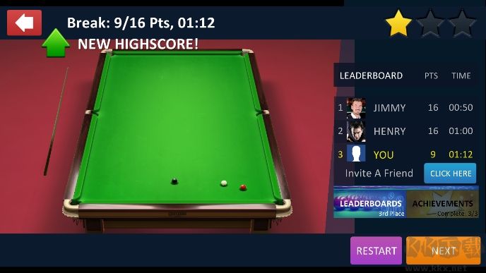 斯诺克之星(Snooker)