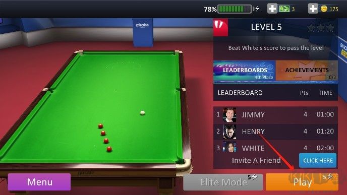 斯诺克之星(Snooker)