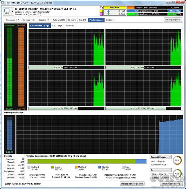 Task Manager DeLuxe(高级任务管理器)
