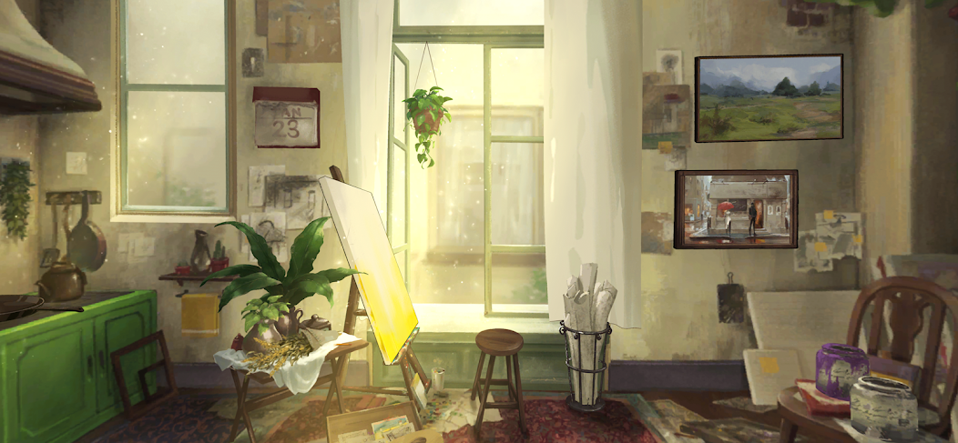 倾听画语最美好的景色