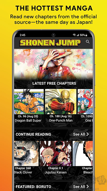 少年jump漫画安卓版