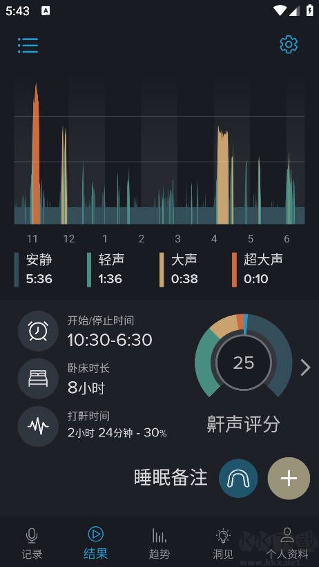 鼾声分析器